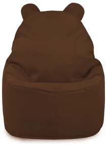Detské kreslo Sako TEDDY – mäkké plyšové kreslo pre najmenších Farba: Zelený