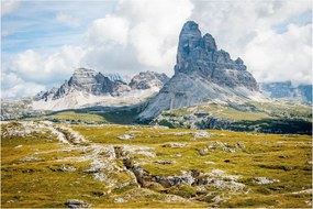 Obraz - Talianske Dolomity (90x60 cm)