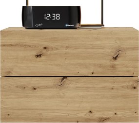 Nástenný nočný stolík Cabo, dub artisan