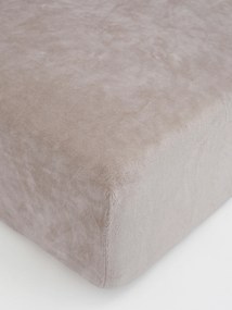 Plachta mikroplyš Deluxe 140 × 200 cm – cappuccino