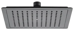 Laveo Luke, horná/hlavová sprcha 220x220 mm, štvorec, čierna, LAV-NLK_7DAD