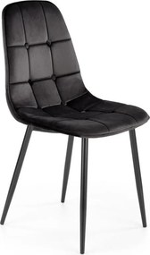 Jedálna stolička KINDREL 1 ks čierna