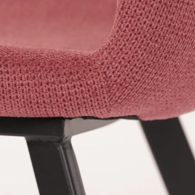 Jedálenská stolička červená DCL-1031 RED2