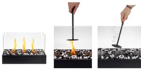 Kaminer Bezdymový voľne stojaci biokrb pre dom a terasu KAMINER 00026318