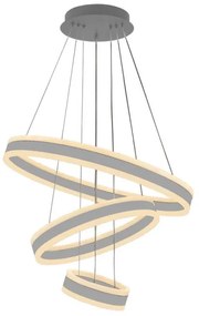 LED Stmievateľný luster na lanku LED/165W/230V 3000-6500K + diaľkové ovládanie