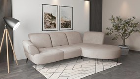 XXXLutz ROHOVÁ SEDAČKA, textil, sivobéžová Sit & More - Sedačky - 000144013237