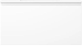 Mexen Orio, kúpeľňová skrinka 90 cm s umývadlom Otis, 1 zásuvka, biela matná, 91A10-09047-1-BF01-W18M01