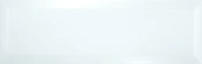 Obklad Ribesalbes Chic Colors blanco bisel 10x30 cm lesk CHICC1296