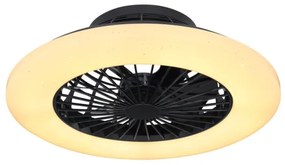 Globo 03628B - LED Stmievateľné stropné svietidlo s ventilátorom LED/30W/230V + DO