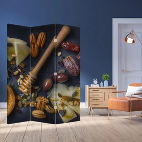Paraván - Sušené ovocie (126x170 cm)