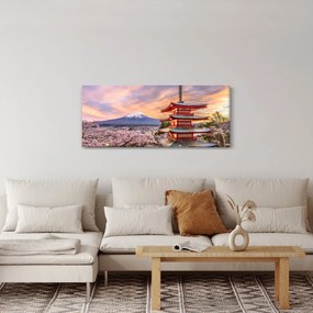 Obraz - Fudži, Japonsko (120x50 cm)