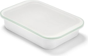 Smaltovaná zapekacia misa s vekom