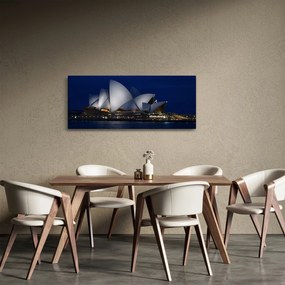 Obraz nočného Sydney (120x50 cm)