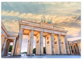 Obraz - Brandenburská brána, Berlín, Nemecko (70x50 cm)