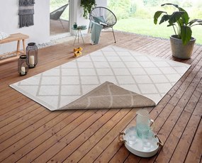 NORTHRUGS - Hanse Home koberce Kusový koberec Twin Supreme 105430 Corsica Linen – na von aj na doma - 120x170 cm