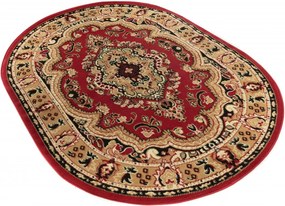 TA Koberec E951A ČERVENÝ ATLAS PP OV Rozmer: 60x100 cm