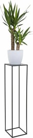 STOJAN NA KVETINÁČ SIMPLE 100X24X24 CM ČIERNA