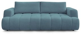 Modrá rozkladacia/s úložným priestorom pohovka 251 cm Fuji – Bobochic Paris