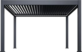 Luxusná ELEKTRICKÁ bioklimatická pergola PRESTIGE 4x4 m, hliník - voľne stojaca