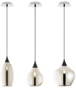 Redo 01-3190 - Luster na lanku TANNER 1xE14/28W/230V pr. 15 cm