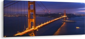 Obraz - Golden Gate Bridge (120x50 cm)