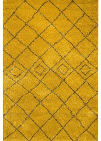 Koberec Royal Mustard/ Grey 200x290cm