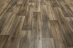 PCV podlaha Inspire Lime 679D hnedá, béžová, tmavé drevo