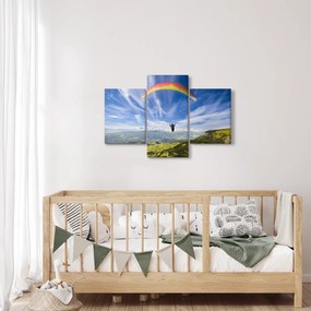 Obraz - Paragliding (90x60 cm)
