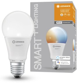 LEDVANCE Inteligentná LED žiarovka SMART+ WIFI, E27, A60, 9W, 806lm, 2700-6500K, teplá-studená biela