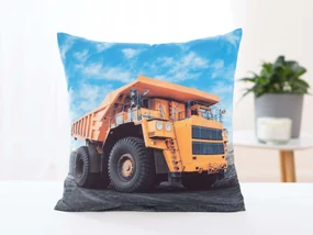 Obliečka na vankúš 40 × 40 cm - Mining Dump Truck