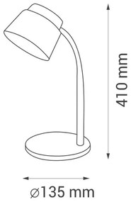Stolná lampa Pola Nilsen LED BLUE MA010 MA010