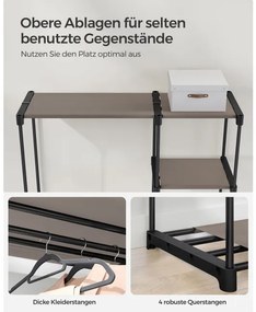 Otvorená šatníková skriňa RYG026R02