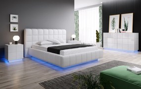 Cama Nočný stolík biely Reja (2 ks)