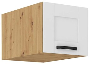 Kuchynská skrinka Luna biela matná/artisan 40 Nagu-36 1F