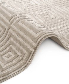 ELLE Decoration, Kusový koberec Perles 106184 White Cream z kolekcie Elle, 120x170, béžová, obývacia izba