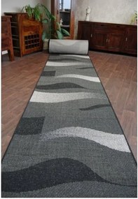 Behúň FLOORLUX SIZAL 20212 čierny/strieborný