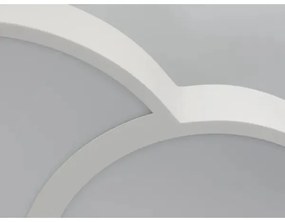 LED Stmievateľné stropné svietidlo LED/60W/230V 3000-6500K biela + diaľkové ovládanie