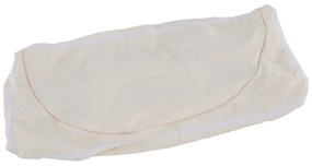 Záhradný úložný box/lavička,čierna/prírodná/krémová, BEMUS