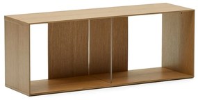 Modulárny policový systém v dekore duba v prírodnej farbe 101x38 cm Litto – Kave Home