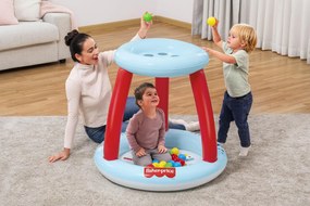 CH NAFUKOVACÍ BAZÉN S STRECHOU / OHRADOU + LOPTIČKAMI 89 x 89 x 84 CM