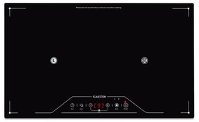 Klarstein Deejay, indukčná varná doska, 3500 W, sklokeramika, dotykové ovládanie, čierna