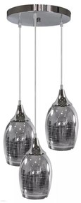 Luster na lanku MARINA 3xE27/60W/230V chróm