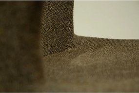 Khaki čalúnená jedálenská stolička Glam – DAN-FORM Denmark