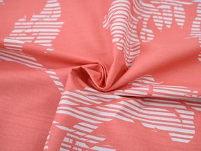 Obliečky z Renforcé bavlny IMARA červené Rozmer obliečky: 2 ks 80 x 80 cm | 200 x 200 cm