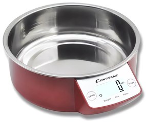 Pronett XJ4227 Digitálna kuchynská váha 5 kg červená