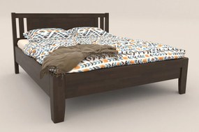 Amara Beds Masívna posteľ z bukového dreva Sion K2, farba BK10 palisander, 180x200 cm