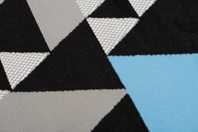 TA Koberec Z900B BLACK MAYA PP EYM Sivý Obdĺžnikový Rozmer: 140x200 cm