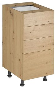 Skrinka do kuchyne Langen d40s4 push dub artisan