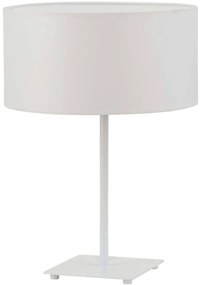 Stolná lampa Indigo, 1x textilné tienidlo (výber z 8 farieb), (výber zo 4 farieb konštrukcie), n