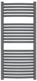 Invena Invena, kúpeľňový rebríkový radiátor 540x1200 mm 538W, grafitová, UG-02-120-A